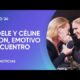 Adele se emocionó al ver a Céline Dion en su show