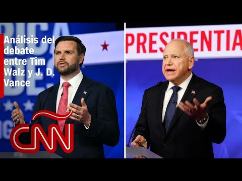 Análisis del debate vicepresidencial entre Tim Walz y J. D. Vance