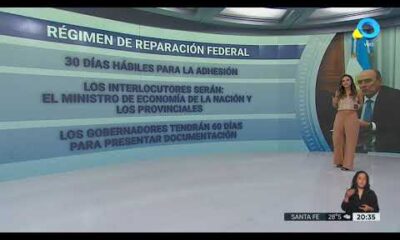 Anunciaron la creación del Régimen de Reparación Federal