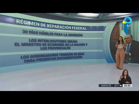 Anunciaron la creación del Régimen de Reparación Federal Anunciaron la creación del Régimen de Reparación Federal