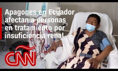 Apagones en Ecuador afectan a personas en tratamiento por insuficiencia renal