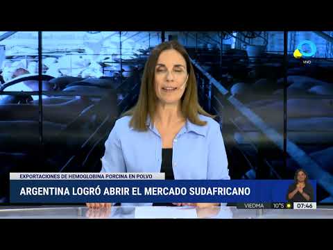 Argentina exportará hemoglobina bovina y porcina en polvo a Sudáfrica Argentina exportará hemoglobina bovina y porcina en polvo a Sudáfrica