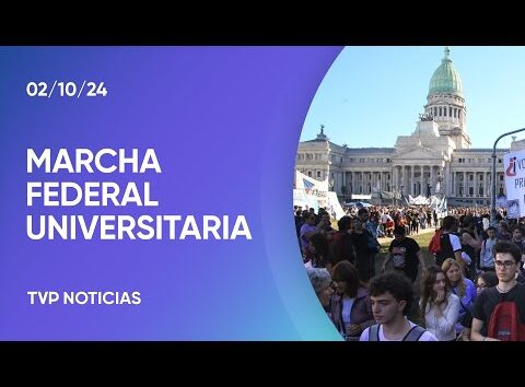 Arranca la segunda Marcha Federal Universitaria