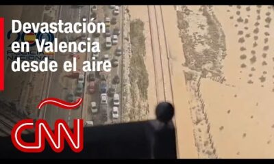 Así se ve la devastación por la DANA en Valencia desde el aire