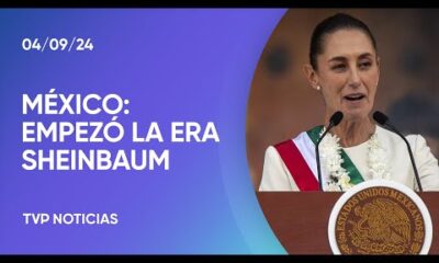 Asumió la primera presidenta de la historia en México