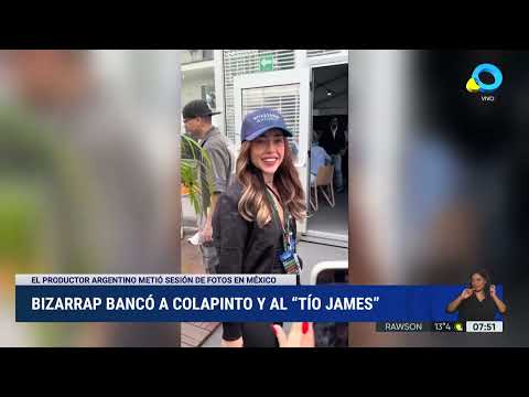 Bizarrap, Nicki Nicole y Duki apoyaron a Colapinto en México Bizarrap, Nicki Nicole y Duki apoyaron a Colapinto en México