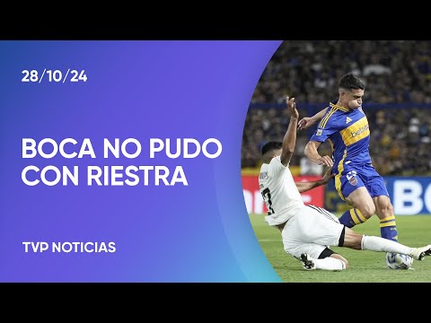 Boca no pudo pasar del empate ante Riestra en el debut de Gago en La Bombonera Boca no pudo pasar del empate ante Riestra en el debut de Gago en La Bombonera