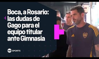 Boca viaja a Rosario: las dudas de Gago para el equipo titular que enfrentarÃ¡ a Gimnasia