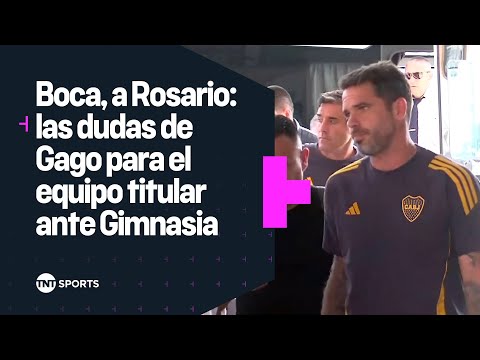 Boca viaja a Rosario: las dudas de Gago para el equipo titular que enfrentará a Gimnasia Boca viaja a Rosario: las dudas de Gago para el equipo titular que enfrentará a Gimnasia