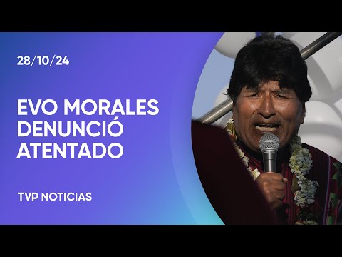 Bolivia: Evo Morales denunció atentado contra su vida Bolivia: Evo Morales denunció atentado contra su vida