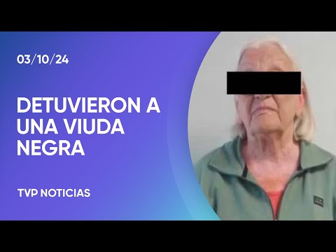 CABA: detuvieron a una viuda negra de 79 años CABA: detuvieron a una viuda negra de 79 años