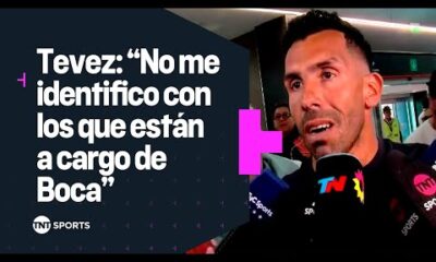 Carlos #Tevez, DURÃSIMO sobre la actualidad de #Boca: “No me identifico con los que estÃ¡n a cargo”