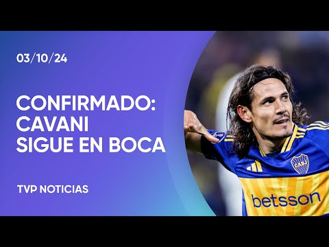 Cavani renovará su contrato con Boca Cavani renovará su contrato con Boca