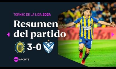 CENTRAL GOLEÃ al LÃDER VÃLEZ | #RosarioCentral 3-0 #VÃ©lez | Resumen