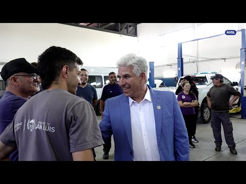 Claudio Poggi en el Parque Automotor Claudio Poggi en el Parque Automotor