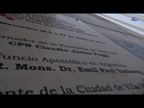 Claudio Poggi habla con la prensa en Villa Mercedes Claudio Poggi habla con la prensa en Villa Mercedes