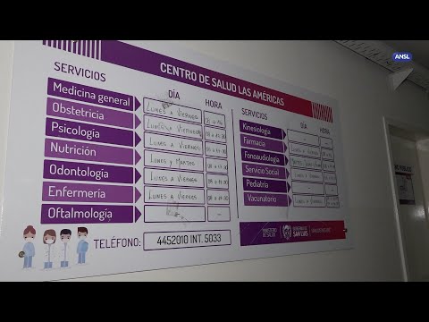 Claudio Poggi visita el CAPS Nº7 de San Luis Claudio Poggi visita el CAPS Nº7 de San Luis