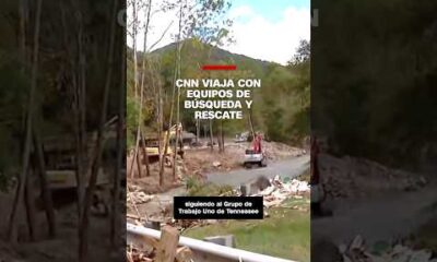 CNN viaja con los equipos de búsqueda y rescate en Carolina del Norte