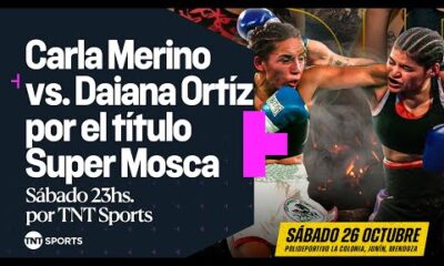 COMBATE SPACE: CARLA MERINO VS DAIANA ORTÃZ POR EL TÃTULO SUPER MOSCA ð¥