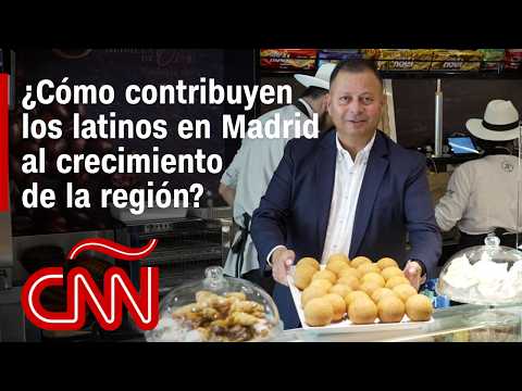 ¿Cómo contribuyen los latinos en Madrid al crecimiento de la región?