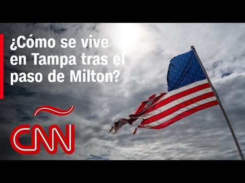 ¿Cómo viven los residentes de Tampa el “desastre sin precedentes” del huracán Milton? ¿Cómo viven los residentes de Tampa el “desastre sin precedentes” del huracán Milton?