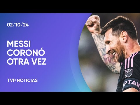 Con doblete de Messi, el Inter Miami ganó la Supporter´s Shield Con doblete de Messi, el Inter Miami ganó la Supporter´s Shield