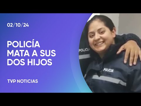 Conmoción en San Luis: mujer policía mata a sus dos hijos Conmoción en San Luis: mujer policía mata a sus dos hijos