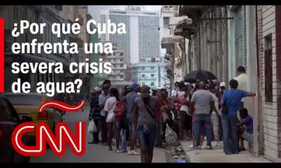 Cuba enfrenta una crisis de agua agravada por el colapso eléctrico