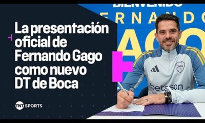 ð¨ La presentaciÃ³n oficial de Fernando Gago como nuevo DT de Boca