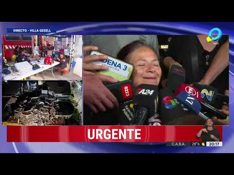 Desgarrador testimonio de la madre de Nahuel, el joven atrapado bajo los escombros en Gesell Desgarrador testimonio de la madre de Nahuel, el joven atrapado bajo los escombros en Gesell