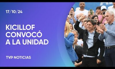 Día de la Lealtad: acto de Kicillof en Berisso