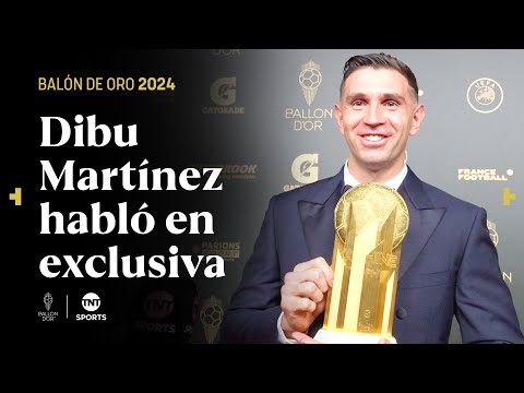 DIBU MARTÃNEZ, en EXCLUSIVA con TNT SPORTS tras GANAR el TROFEO YASHIN por SEGUNDA VEZ CONSECUTIVA DIBU MARTÃNEZ, en EXCLUSIVA con TNT SPORTS tras GANAR el TROFEO YASHIN por SEGUNDA VEZ CONSECUTIVA