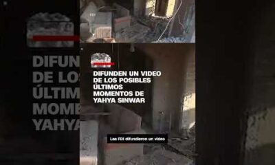 Difunden un video de los posibles últimos momentos de Yahya Sinwar