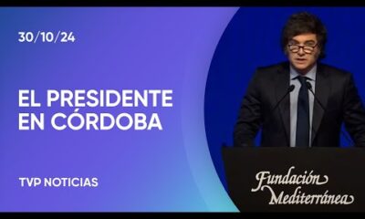 Discurso de Javier Milei en la Fundación Mediterránea