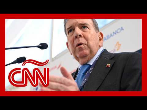 Edmundo González habla con CNN desde España