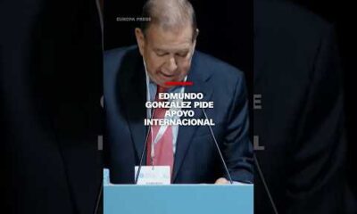 Edmundo González pide apoyo internacional