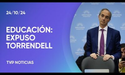 Educación: Torrendell defiende el Presupuesto 2025