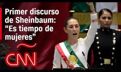 El discurso completo de Claudia Sheinbaum al asumir la presidencia de México: “Es tiempo de mujeres”