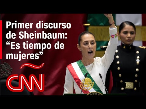 El discurso completo de Claudia Sheinbaum al asumir la presidencia de México: “Es tiempo de mujeres” El discurso completo de Claudia Sheinbaum al asumir la presidencia de México: “Es tiempo de mujeres”