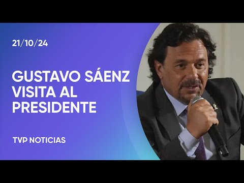 El gobernador de Salta, Gustavo Sáenz, llegó a la Quinta de Olivos para reunirse con Milei El gobernador de Salta, Gustavo Sáenz, llegó a la Quinta de Olivos para reunirse con Milei