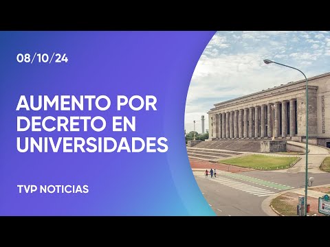 El Gobierno comunicó un aumento por decreto para docentes universitarios El Gobierno comunicó un aumento por decreto para docentes universitarios