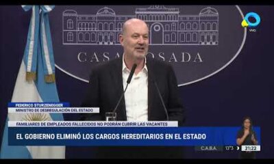 El Gobierno eliminó los cargos hereditarios en el Estado