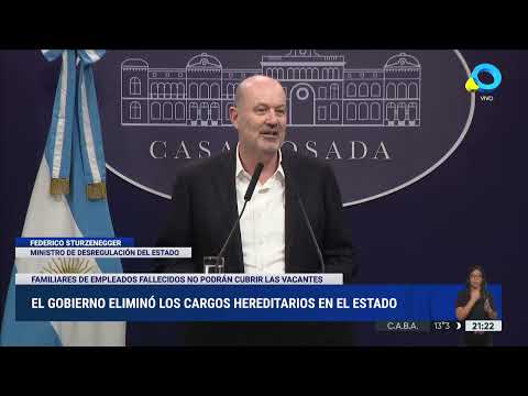 El Gobierno eliminó los cargos hereditarios en el Estado El Gobierno eliminó los cargos hereditarios en el Estado