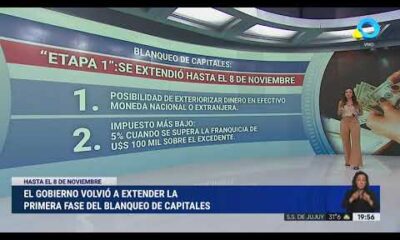 El Gobierno volvió a extender la primera fase del blanqueo de capitales