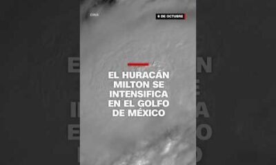 El huracán Milton se intensifica en el golfo de México