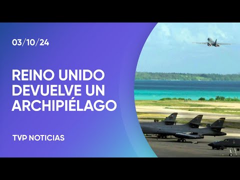 El Reino Unido reconoce la soberanía de Mauricio sobre Chagos El Reino Unido reconoce la soberanía de Mauricio sobre Chagos