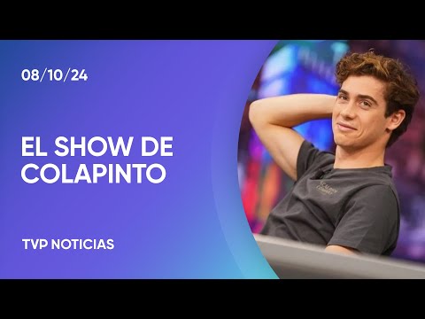 El show de Colapinto en televisión española El show de Colapinto en televisión española
