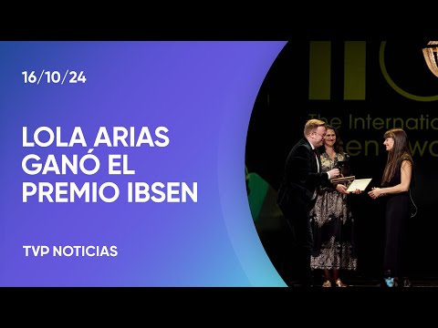 El teatro festeja: Lola Arias ganó el premio Ibsen El teatro festeja: Lola Arias ganó el premio Ibsen