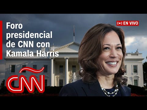 EN VIVO 🔴 | Foro presidencial de CNN con Kamala Harris a 13 días de las elecciones en EE.UU. 2024