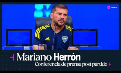 EN VIVO: Mariano HerrÃ³n habla en conferencia de prensa tras Boca vs. Argentinos